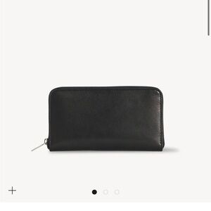 The Row Black Leather Women's Wallet